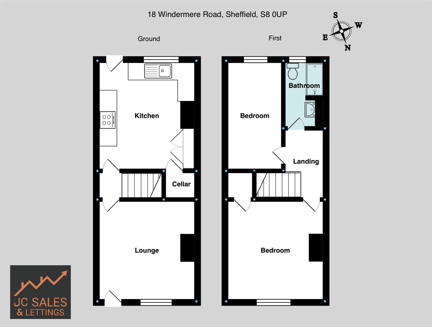 Windermere Road, Sheffield Floorplan